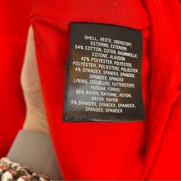 Anthropologie Maeve Sleeveless Coral Dress Gold Buttons Size XS NWT - Picture 11 of 12